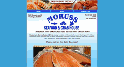 Desktop Screenshot of morusscrabandseafood.com